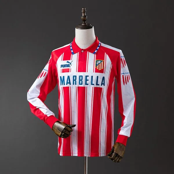 Camiseta de fútbol Atlético Madrid 1994/95 LOCAL MANGA LARGA VERSION FAN